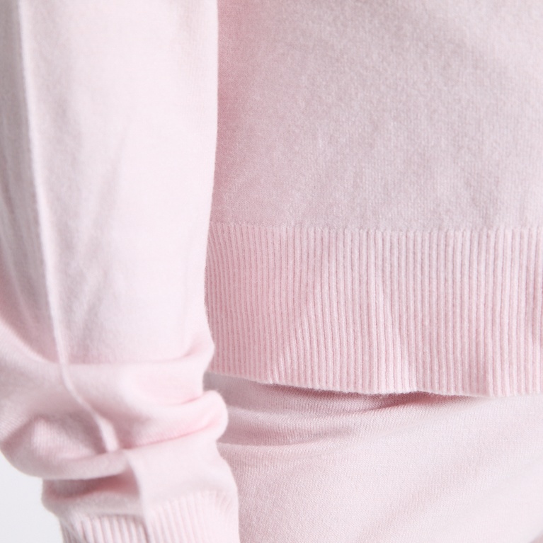 Knit zip hoodie "Jennifer star"